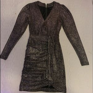Alex Marie short dress, size 2, zips in back, sparkly black